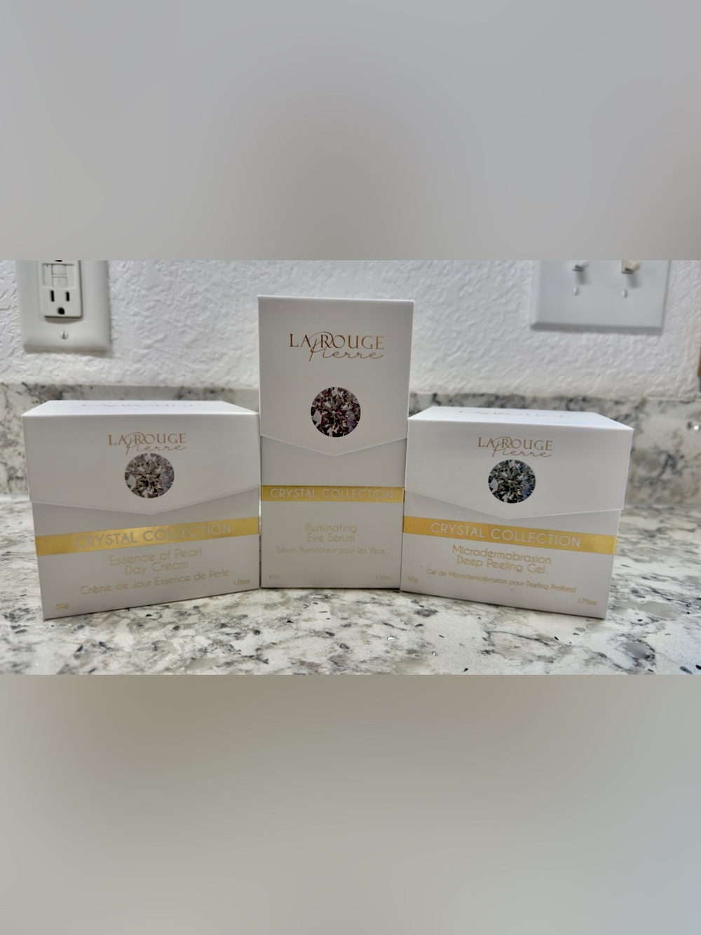 La Rouge Pierre Crystal Collection Skin Care Set